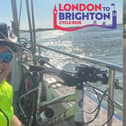 Natalie March, Clinical Specialist Physiotherpist and James Morris, Clinical Specialist Sports Therapist on training rides for London to Brighton Bike Ride