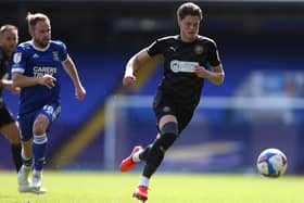 Wigan's' Tom Pearce. (Photo by Stephen Pond/Getty Images)