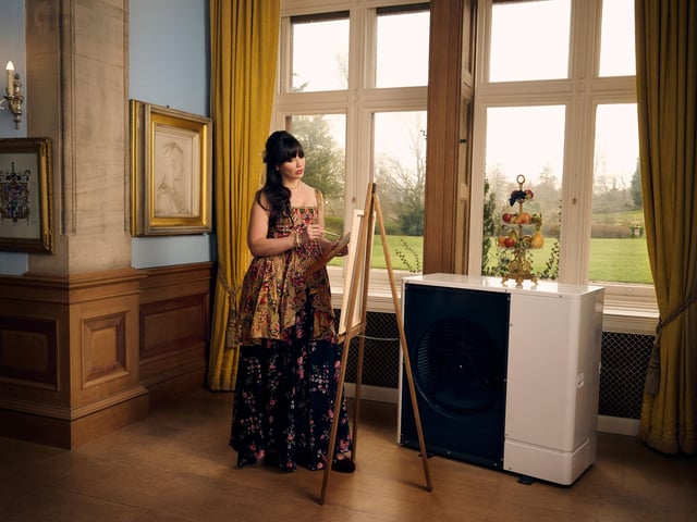 Daisy Lowe at Muncaster Castle