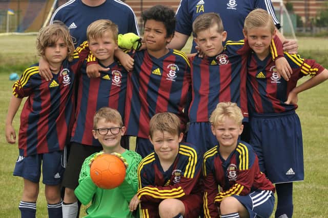 US Portsmouth U10s at a summer tournament, July 2016. Pic Mick Young