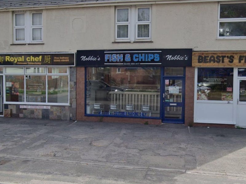 Rated 5: Nobbies at 26 Elm Grove, Hayling Island; rated on March 20