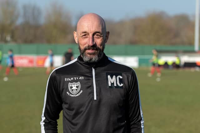 AFC Portchester manager Mick Catlin