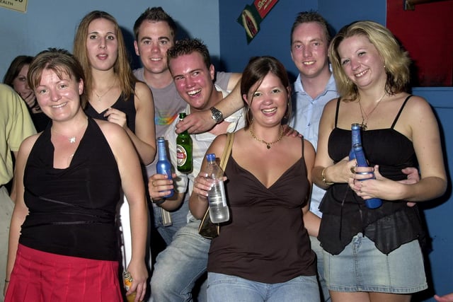 Revellers having a good time at the Route 66 nightclub in Guildhall Walk, Portsmouth - (043813-0064)