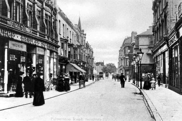 Palmerston Road, Southsea, 1910.