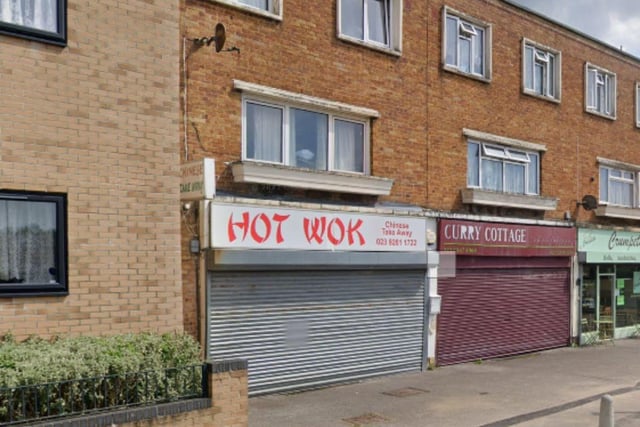 Rated 5: Hot Wok at 70 Botley Drive, Havant; rated on May 15