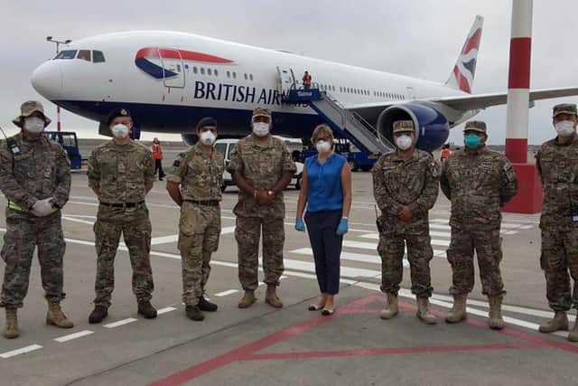 The Royal Navy has been providing support across the globe during the coronavirus pandemic and is still operating overseas during the crisis. Photo: Royal Navy
