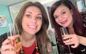 Nadine Hill, right, and Katy Jobbins were on Rich House Poor House and it has changed their life.