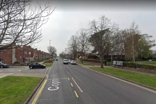 The car fire took place at around 4am this morning (May 16). It was believed to have been started 'deliberately'. Picture: Google Street View.