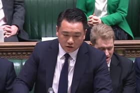 Alan Mak MP speaks in Parliament