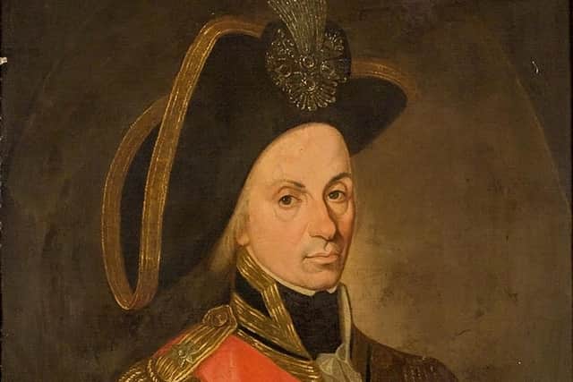 A portrait of Lord Nelson