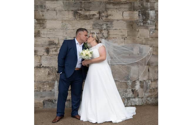 Paul and Catherine Inguanez.
Picture: Weddings by Sophia B/ www.besidetheseasidephotography.co.uk