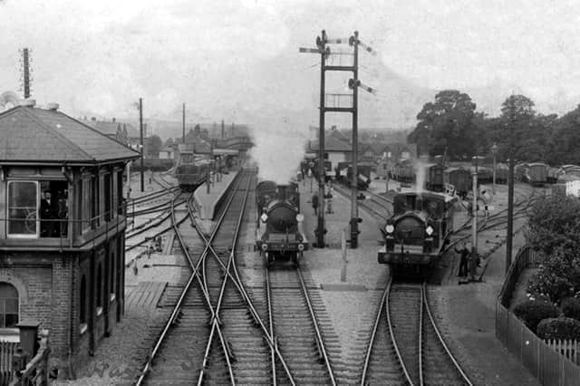 Havant railway station, 1906. Picture: costen.co.uk