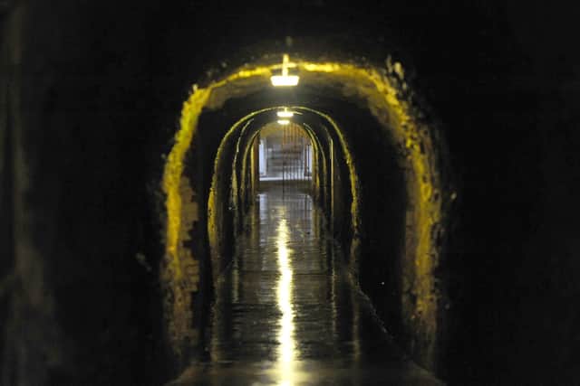 the north tunnel of Royal Armouries Fort Nelson, Portsdown Hill Road, Fareham. Picture: Sarah Standing (170220-5877)