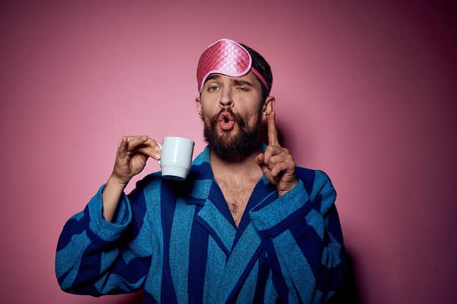 Alun met a delivery driver while in his dressing gown. Picture: Shutterstock.