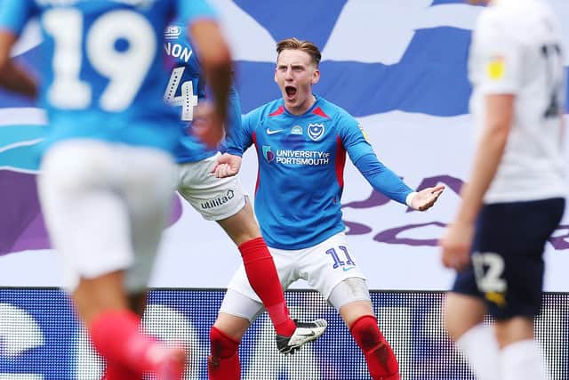 Pompey winger Ronan Curtis finished the 2019-20 season with 14 goals and 12 assists.