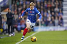 Paddy Lane's impressive form is driving Pompey's promotion ambition. Picture: Jason Brown/ProSportsImages