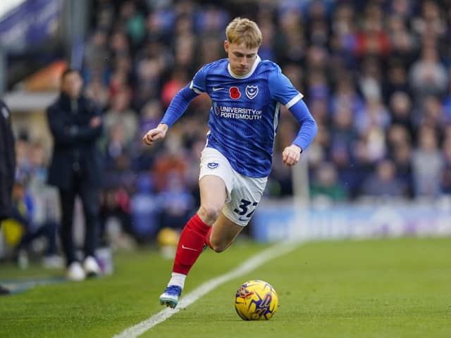 Paddy Lane's impressive form is driving Pompey's promotion ambition. Picture: Jason Brown/ProSportsImages