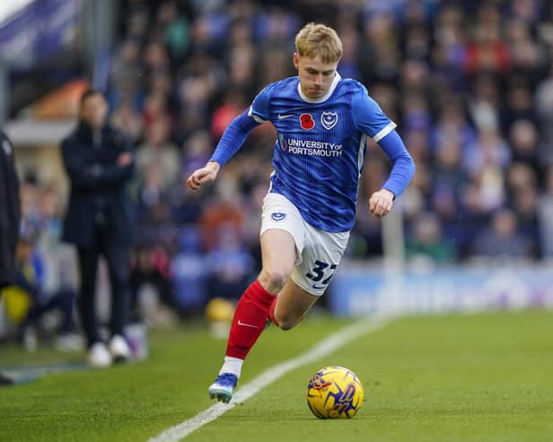 Paddy Lane's impressive form is driving Pompey's promotion ambition. Picture: Jason Brown/ProSportsImages