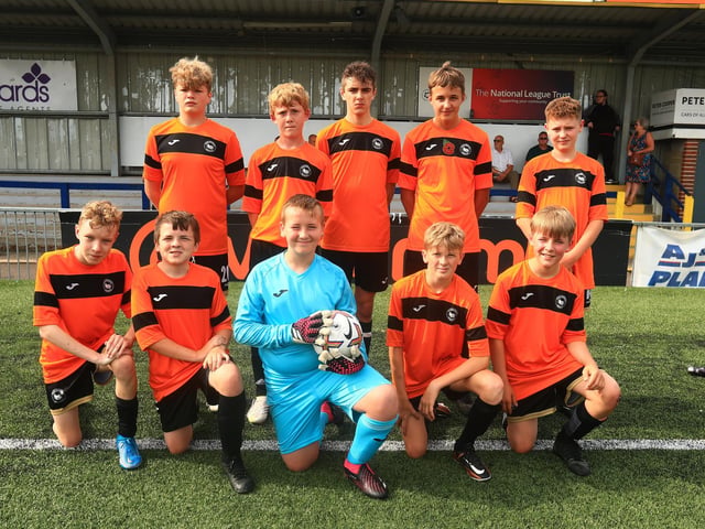 Paulsgrove U14s at the Havant and Waterlooville Summer Tournament. Picture: Dave Haines