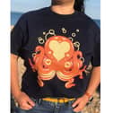 An Octopus Story T-shirt, one of the rewards from the arts project's Crowdfunder