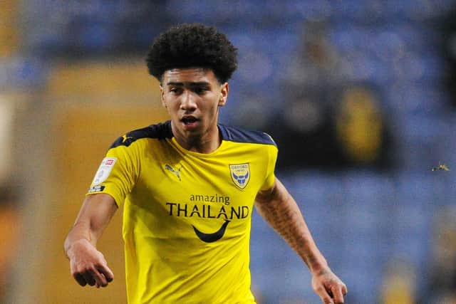 Nico Jones has played four EFL Trophy ties for Oxford United this season. Photo by Alex Burstow/Getty Images.