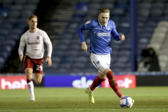 Ronan Curtis tonight (Photo by Robin Jones/Getty Images)