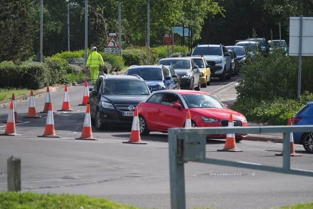 Port Solent Household Waste Recycling Centre in Portsmouth reopened on May 11 after government said local authorities should reopen tips. Picture: Habibur Rahman