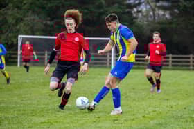 AC FC (blue/yellow) v Chichester United. Picture by Alex Shute