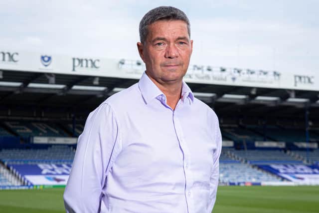 Pompey chief executive Mark Catlin. Picture: Habibur Rahman