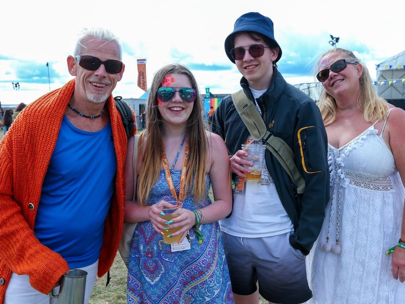 People enjoying the last day of the three-day event
Picture: Chris Moorhouse (jpns 270823-035)