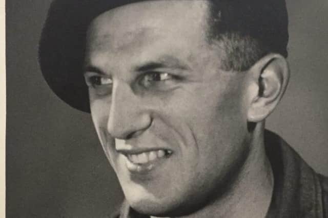 Joe Cattini in uniform Picture: britishnormandymemorial.org/PA Wire