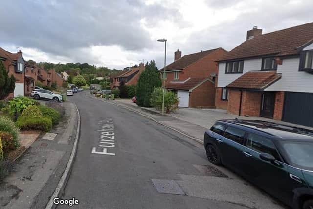 Furzehall Avenue. Google Maps