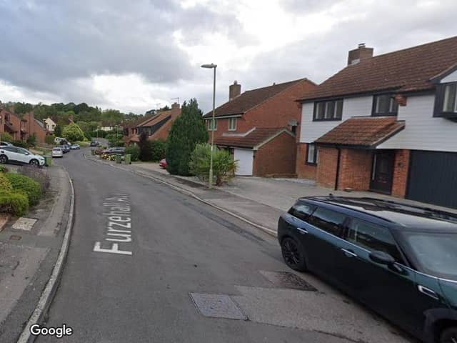 Furzehall Avenue. Google Maps