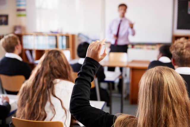 File photo of children in a classroom