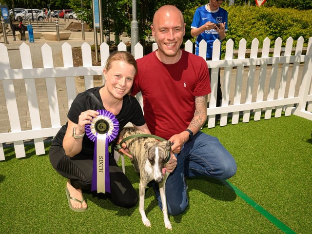 Vicki and Chad Bichard with their dog, Maple.Picture: Keith Woodland (250521-94)