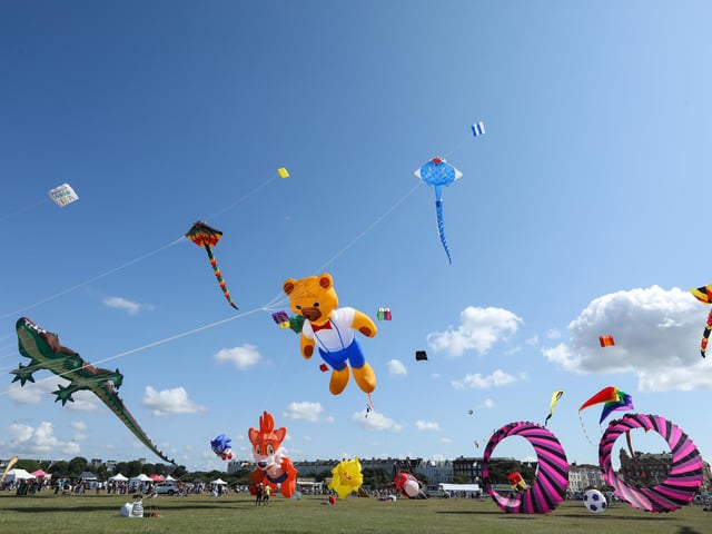 It was an incredible spectacle with some fantastic kites on display.Picture: Chris  Moorhouse (270724-11)