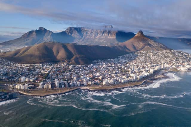 A view over Cape Town, South Africa with Table Mountain in the background Picture: Adobe