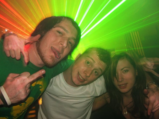 Pictured: Delight club night taken in 2005 at Route 66 (now Astoria).
