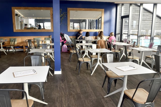 The Deck at Emsworth Yacht Harbour reopened under new management at the end of January 2025. Picture: Sarah Standing (310125-9086)