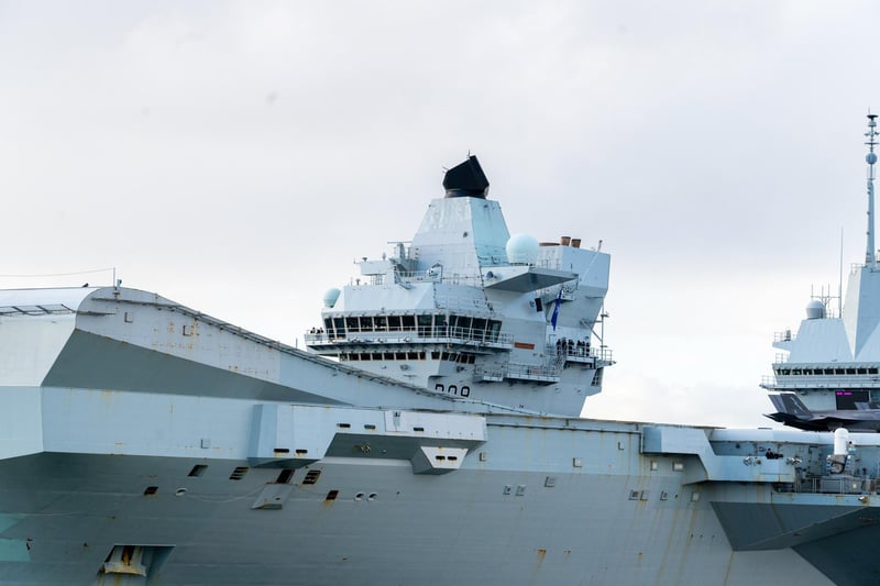 HMS Queen Elizabeth leave Portsmouth on 3rd of November.
