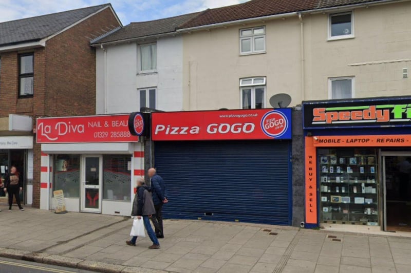 Rated 5: Pizza Gogo at 137 West Street, Fareham; rated on February 27