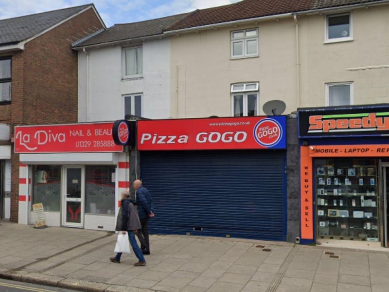 Rated 5: Pizza Gogo at 137 West Street, Fareham; rated on February 27