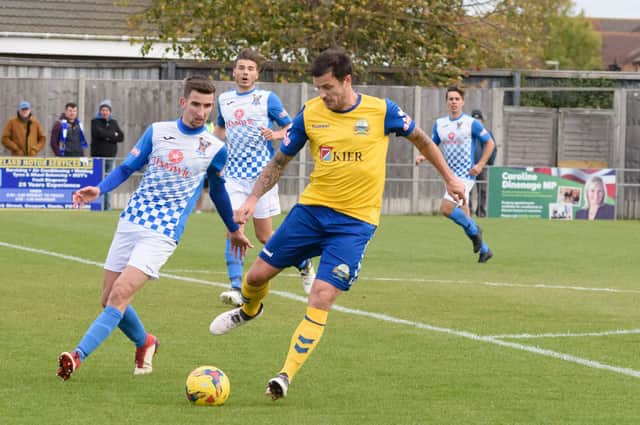 Former Gosport Borough player-manager Craig McAllister has joined Baffins Milton Rovers. Picture: Duncan Shepherd