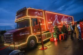 The Coca Cola Truck is coming to Whiteley Shopping Centre on Sunday (December 17). The iconic vehicle will also be visiting Portsmouth on Saturday (December 16). Picture - Chris Watt Photography.