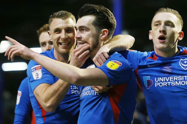 John Marquis, centre. Picture: Joe Pepler
