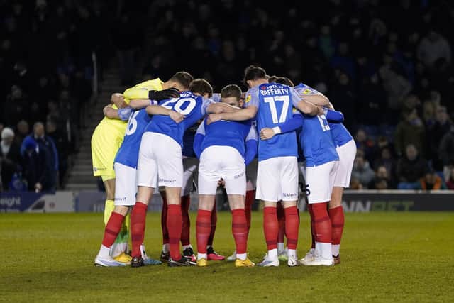 Pompey have 'failed' this season.