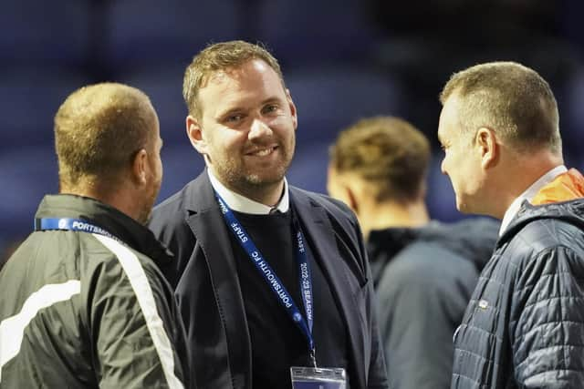 Sporting director Rich Hughes is relishing overseeing Pompey's 'big summer of recruitment'. Picture: Jason Brown/ProSportsImages