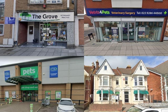 Some of the best rated vets in Portsmouth and the surrounding areas
Picture credit: Google Street View