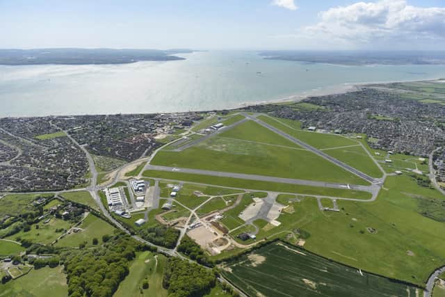 Pictured is the former Daedalus site, which houses the Enterprise Zone.