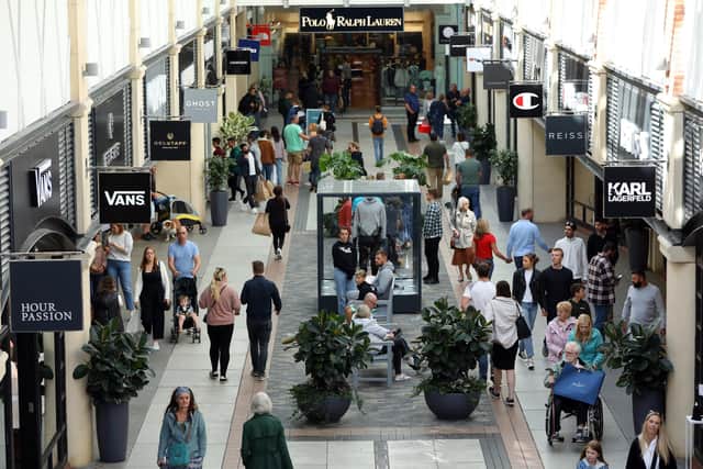Gunwharf Quays is a shopping and entertainment complex and a new sweet shop will be opening soon.